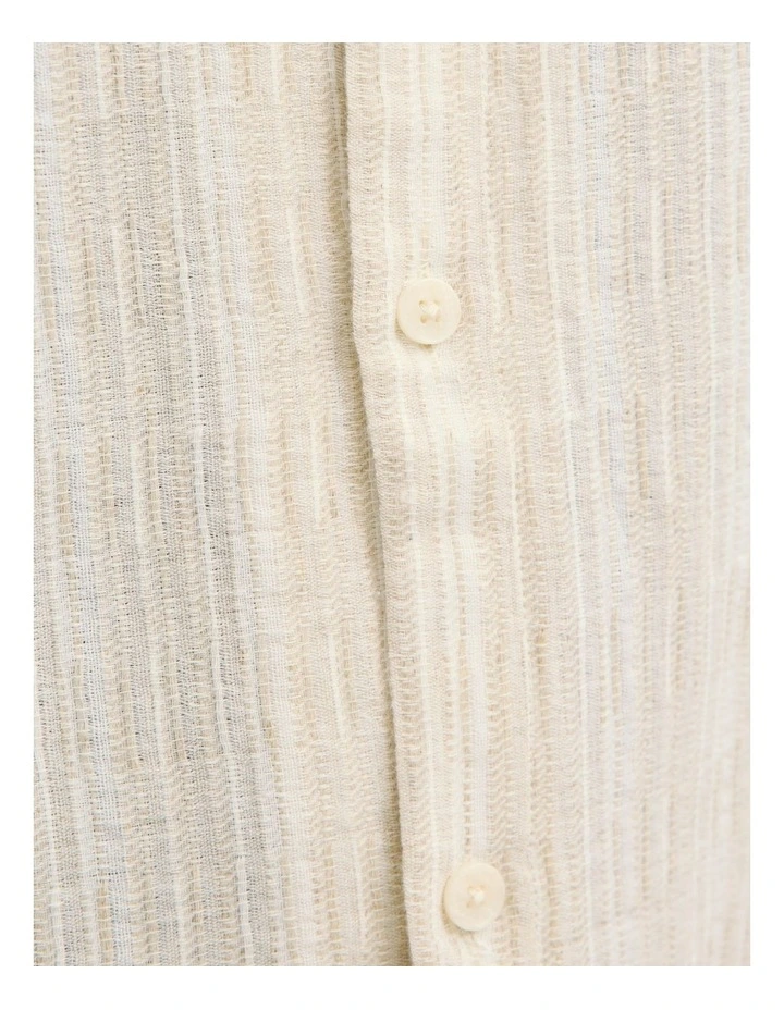 Jorluke Billyburg Structure Shirt in Mocha Meringue image 6