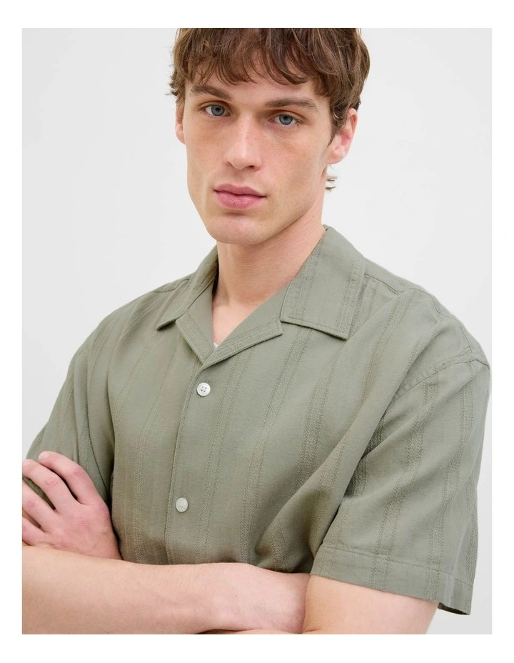 JPRCCMONTANA Resort Shirt in Dried Sage image 2
