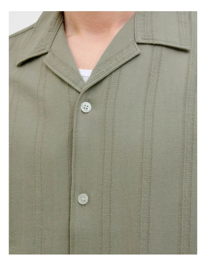 JPRCCMONTANA Resort Shirt in Dried Sage image 3