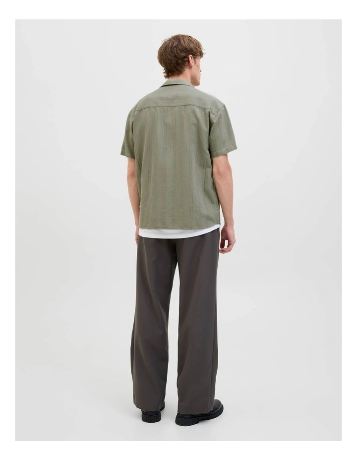 JPRCCMONTANA Resort Shirt in Dried Sage image 5