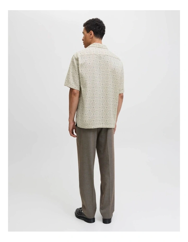 JPRBLUVINCENT Print Resort Shirt in Goblin Blue image 4