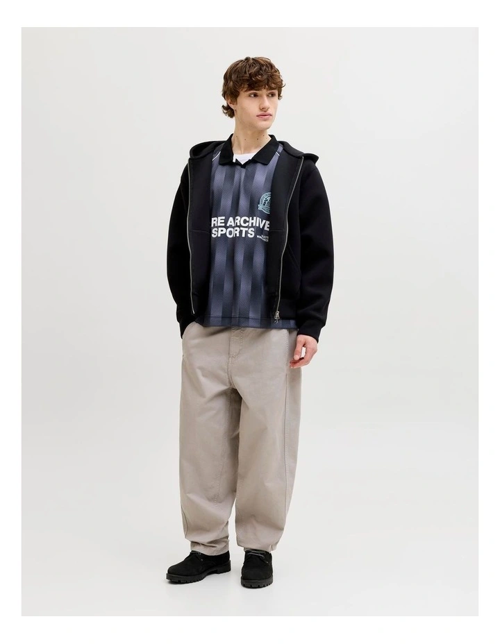 Breeze Football Mesh T-shirt in Blue image 2