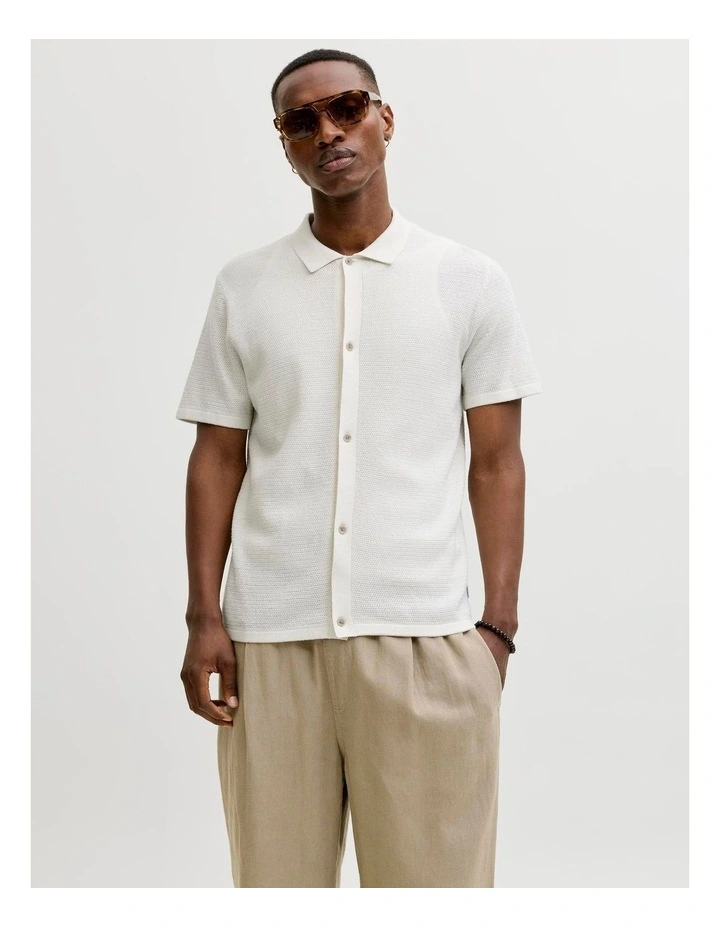 Jjegeorge Knit Shirt Ss Sn image 1