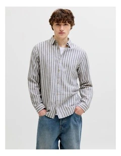 JJ SUMMER LINEN LS SHIRT