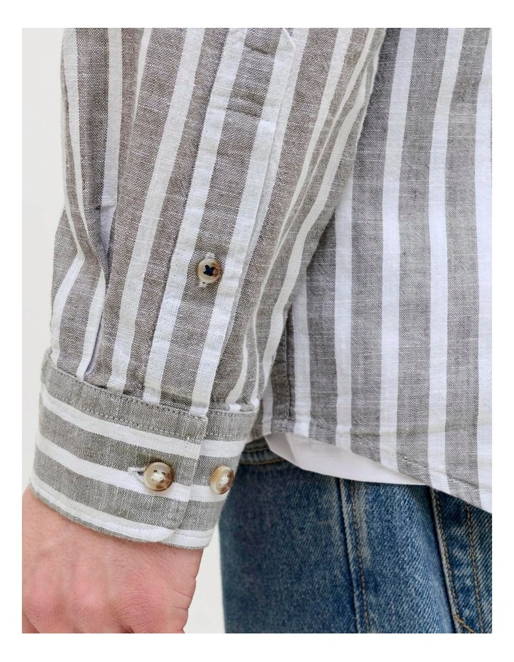 JJ SUMMER LINEN LS SHIRT image 3