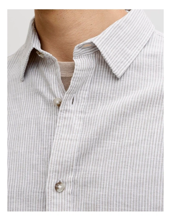 JJ SUMMER LINEN LS SHIRT image 4
