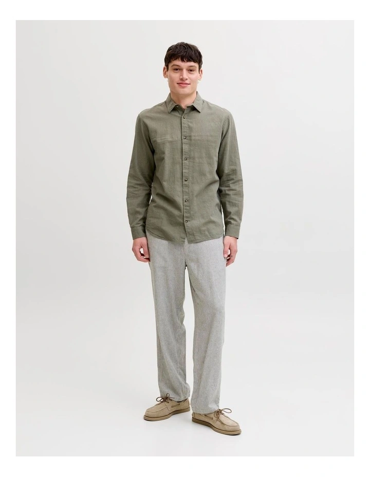 JJ SUMMER LINEN BLEND SHIRT image 3