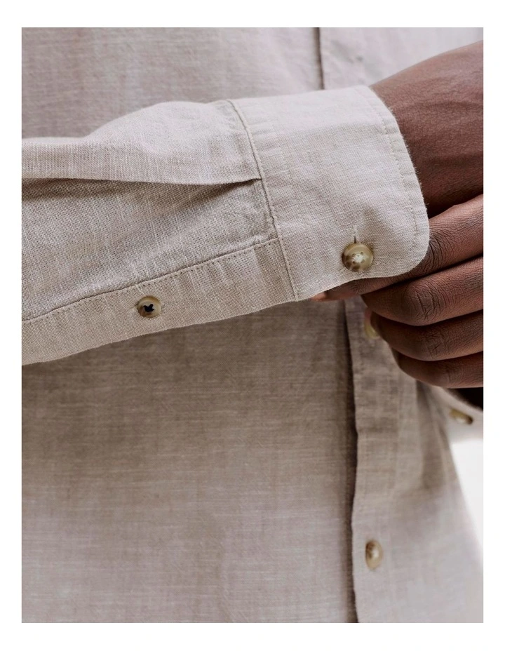 JJ SUMMER LINEN BLEND SHIRT image 5