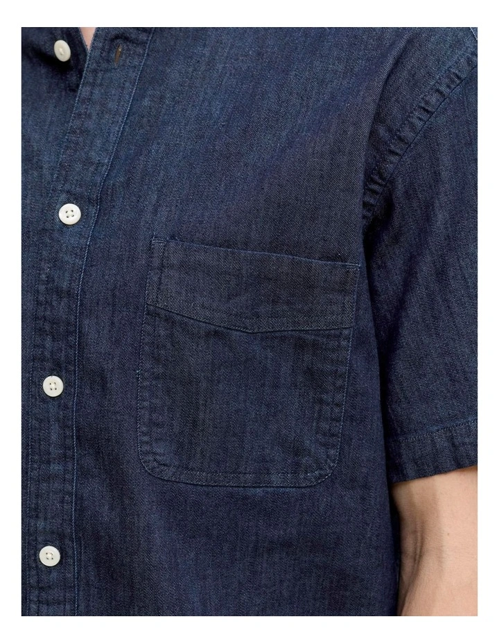 JJ BROOK DENIM SS SHIRT image 5
