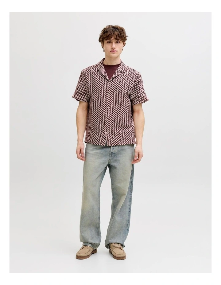 JJ MONTAUK CROCHET SS SHIRT image 3