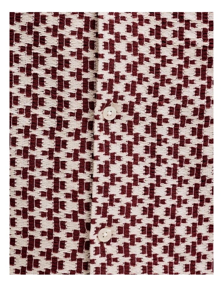 JJ MONTAUK CROCHET SS SHIRT image 5