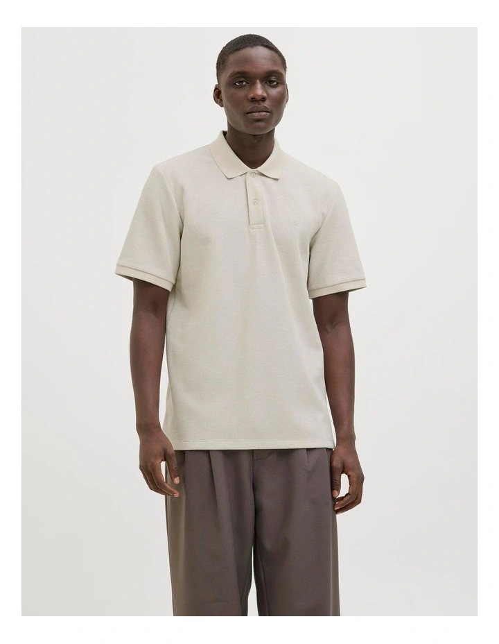 Austin Polo Shirt in White image 1