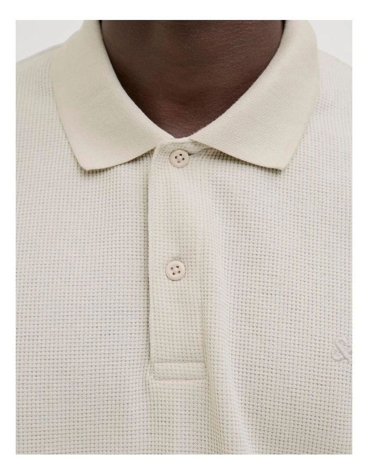 Austin Polo Shirt in White image 3
