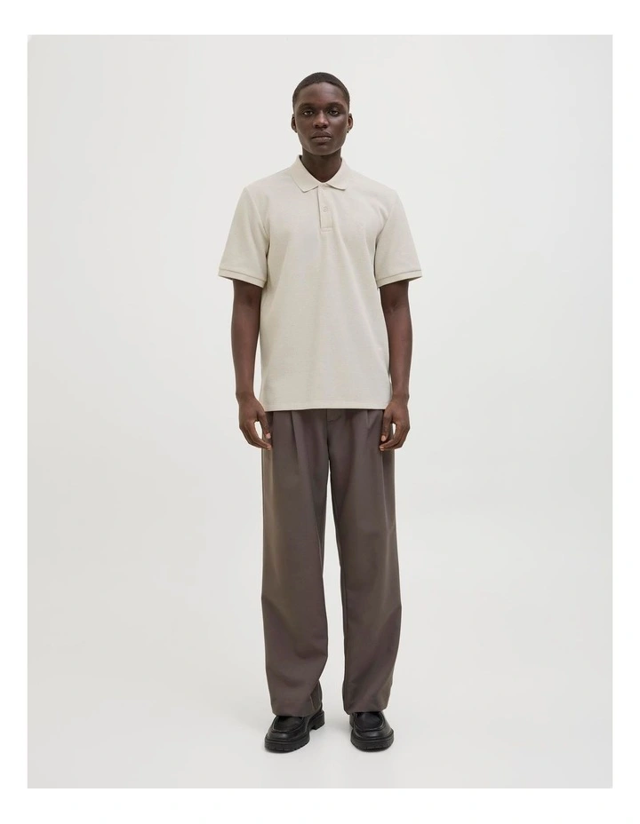 Austin Polo Shirt in White image 4