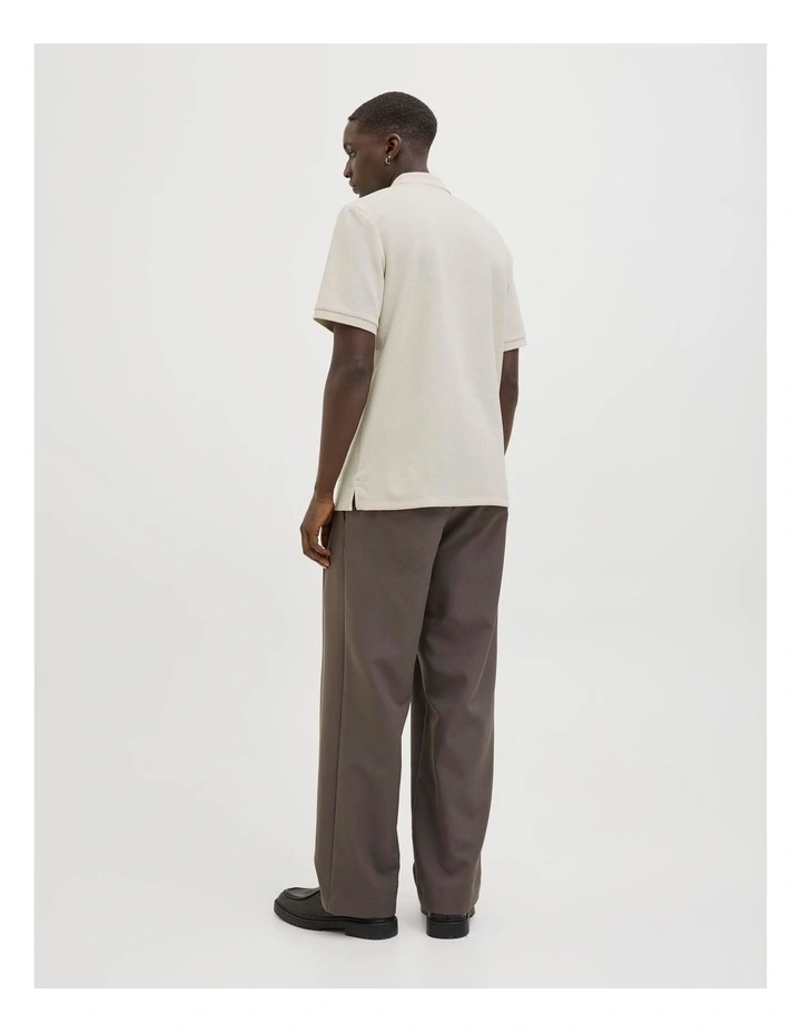 Austin Polo Shirt in White image 5