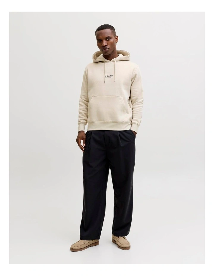 Soho Sweat Hoodie in White image 4