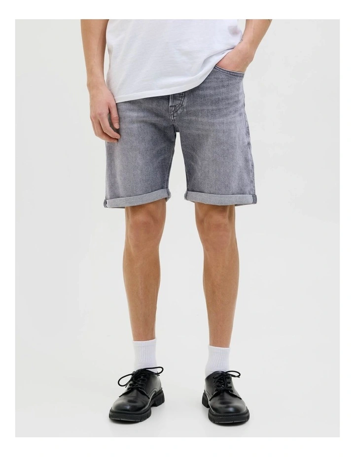 JJIRICK Original Denim Shorts in Grey image 1