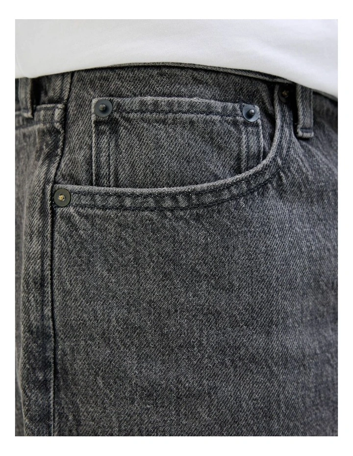 Jjitony Jjoriginal Denim Shorts in Black image 5