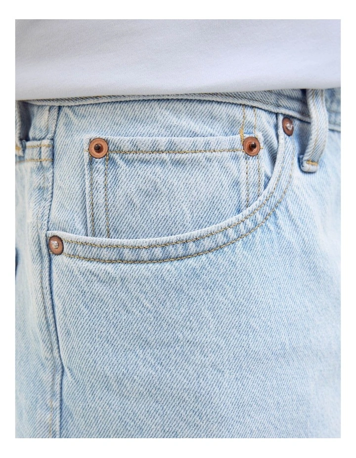 Jjitony Jjoriginal Denim Shorts in Blue image 5