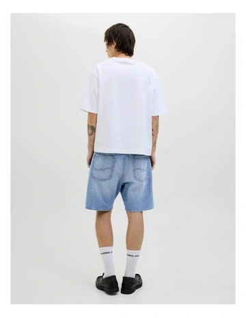 Jjitony Jjoriginal Denim Shorts in Blue
