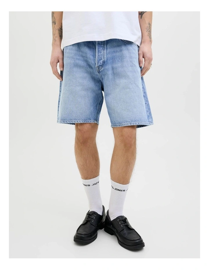 Jjitony Jjoriginal Denim Shorts in Blue image 4
