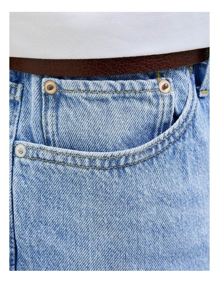 Jjitony Jjoriginal Denim Shorts in Blue image 5