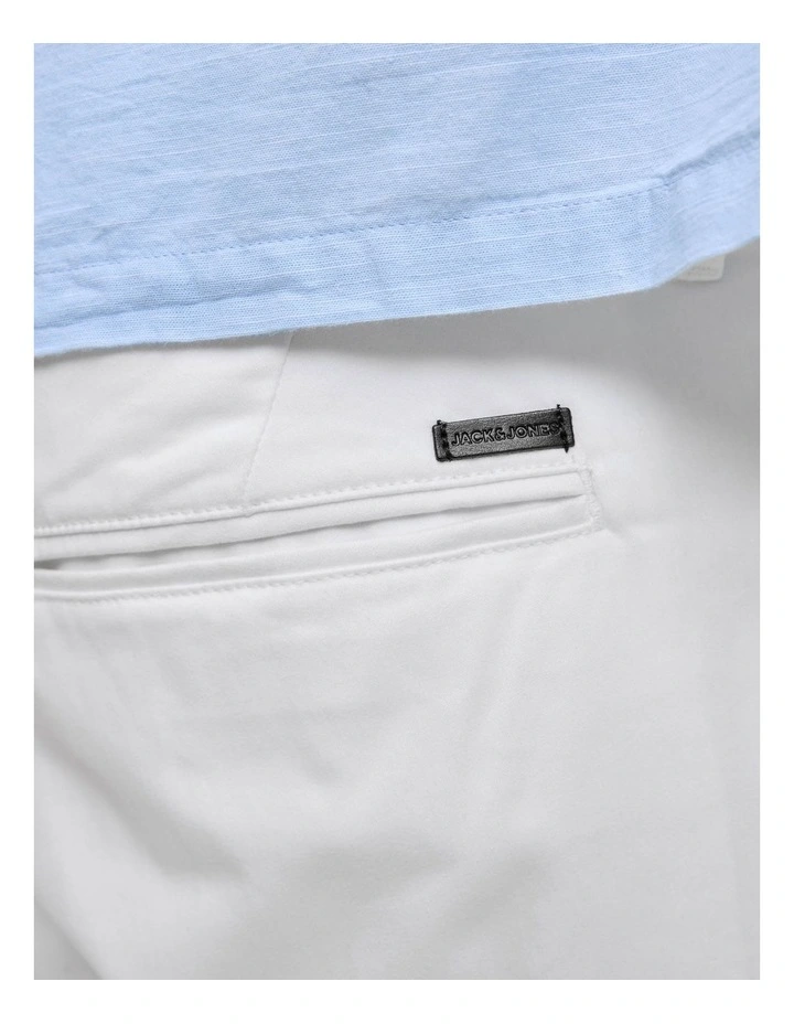 Jpstbowie Chino Shorts in White image 6