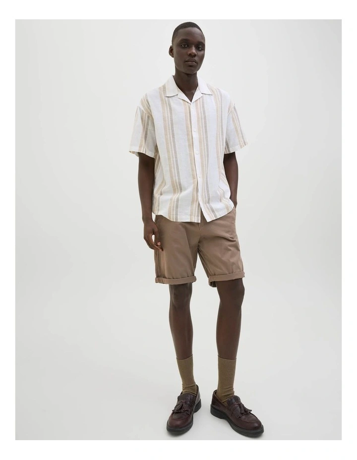 Jpstbowie Chino Shorts in Morel image 3