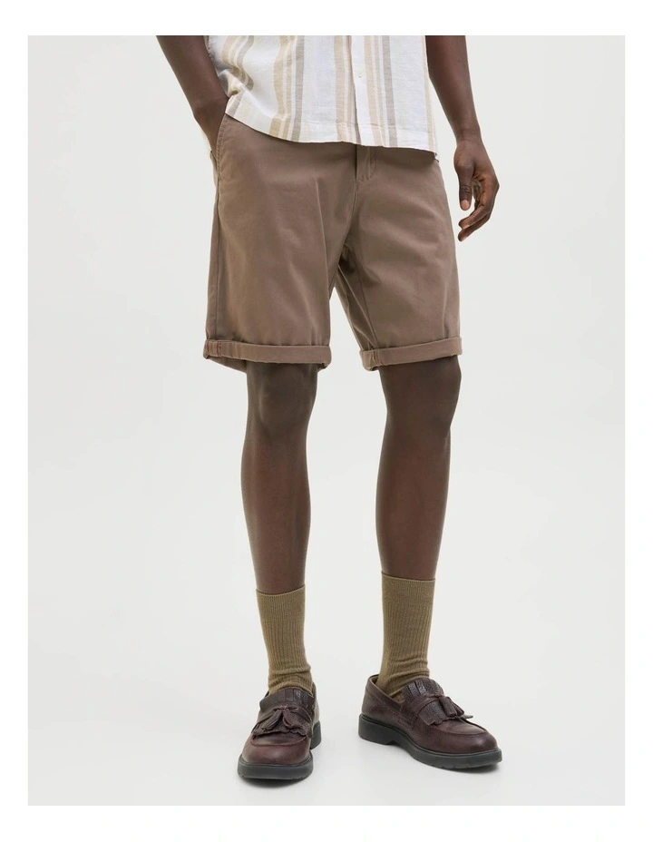 Jpstbowie Chino Shorts in Morel image 4