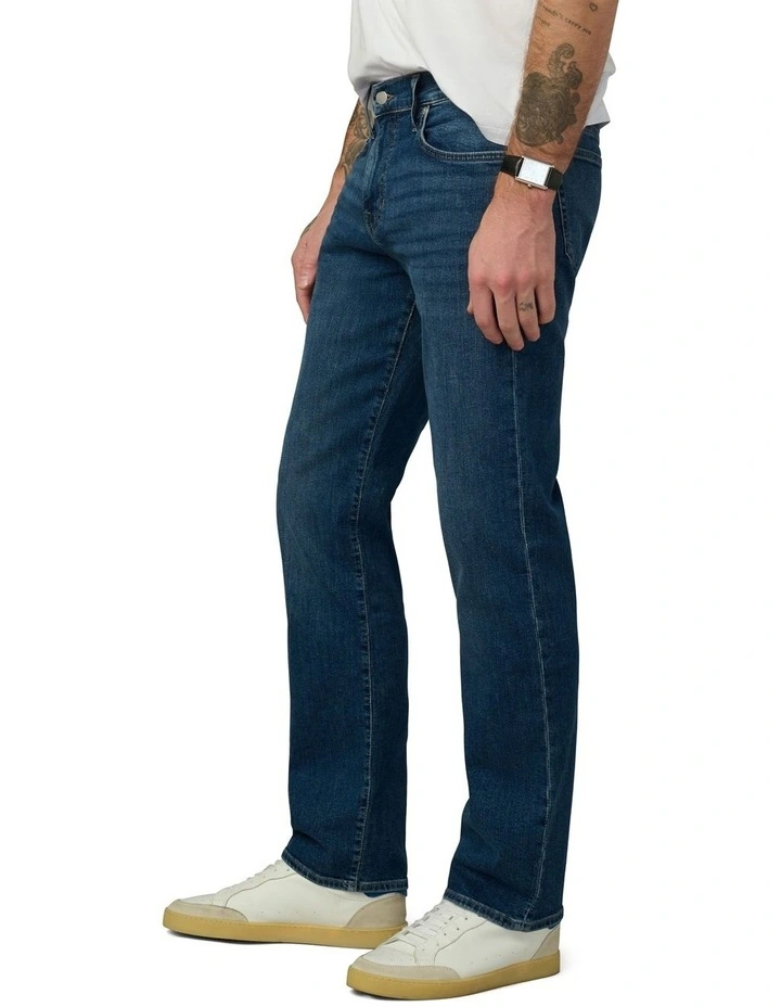The Brixton Slim Straight Jean in Blue image 5