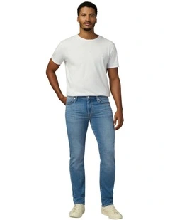 The Brixton Slim Straight Jeans in Blue