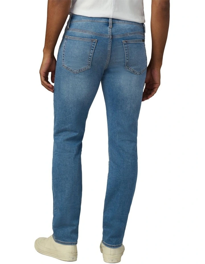 The Brixton Slim Straight Jeans in Blue image 2