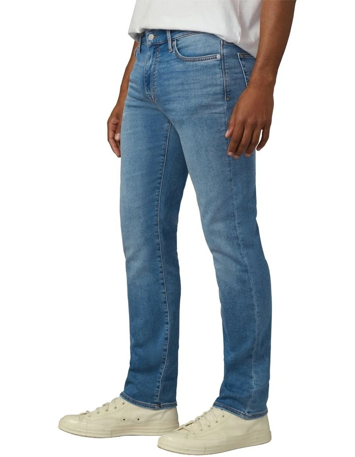 The Brixton Slim Straight Jeans in Blue image 3