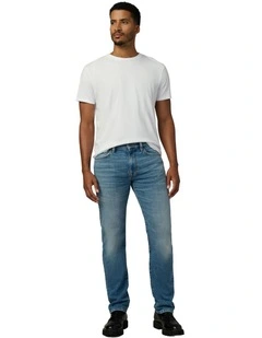 The Brixton Slim Straight Jean in Blue