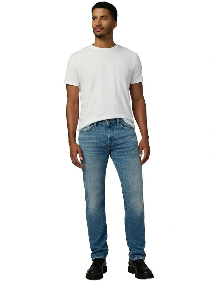 The Brixton Slim Straight Jean in Blue image 1