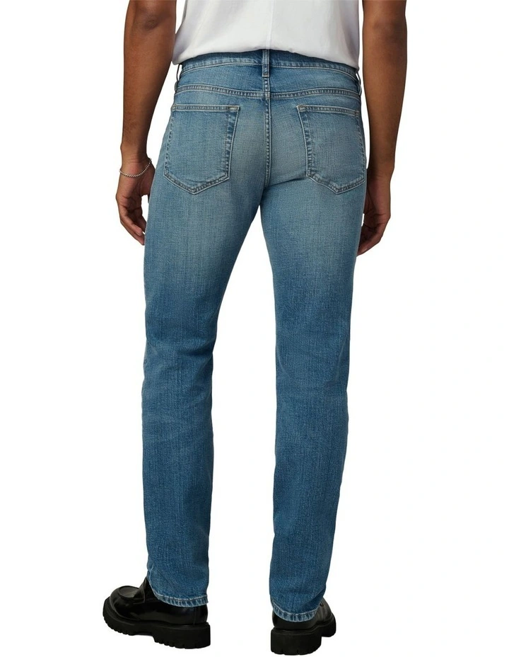 The Brixton Slim Straight Jean in Blue image 4