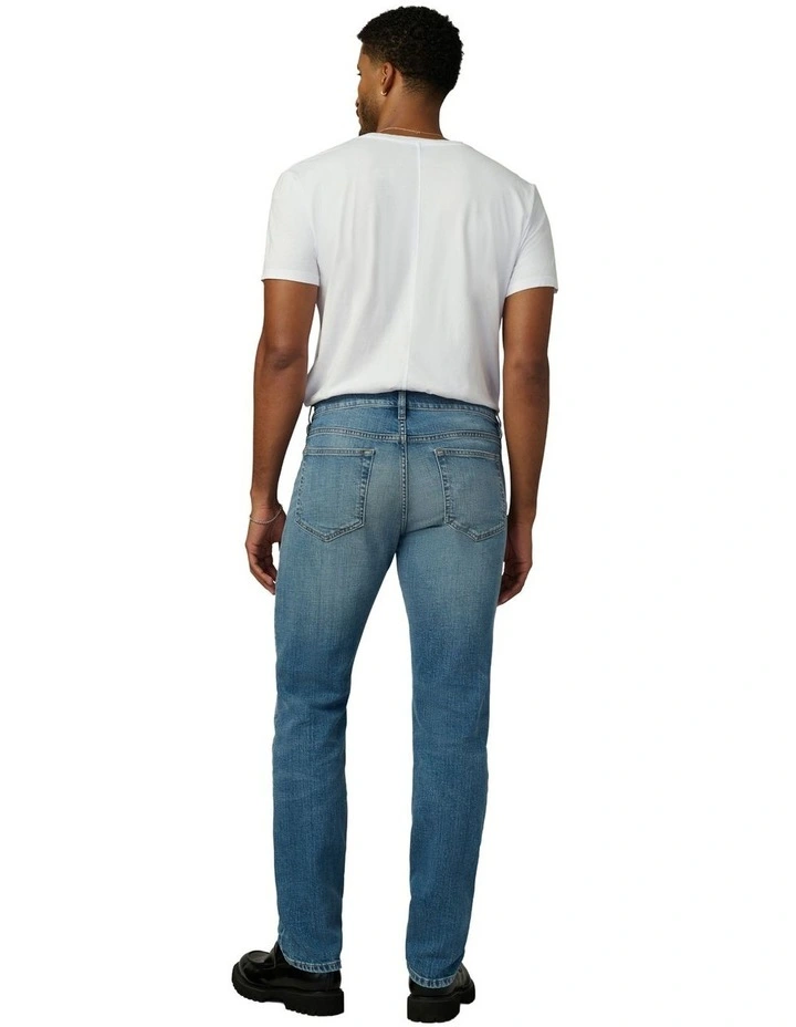 The Brixton Slim Straight Jean in Blue image 6
