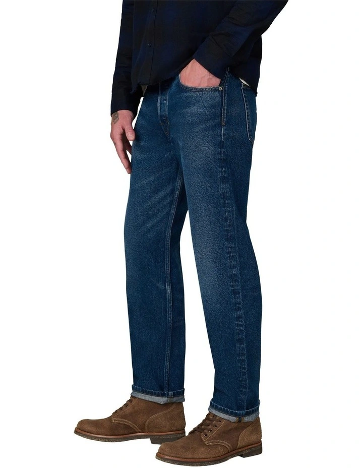 The Joe Straight Jeans in Blue image 3