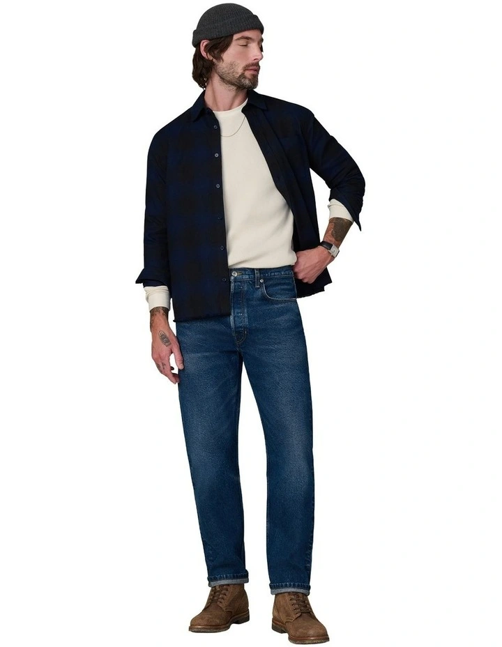 The Joe Straight Jeans in Blue image 4