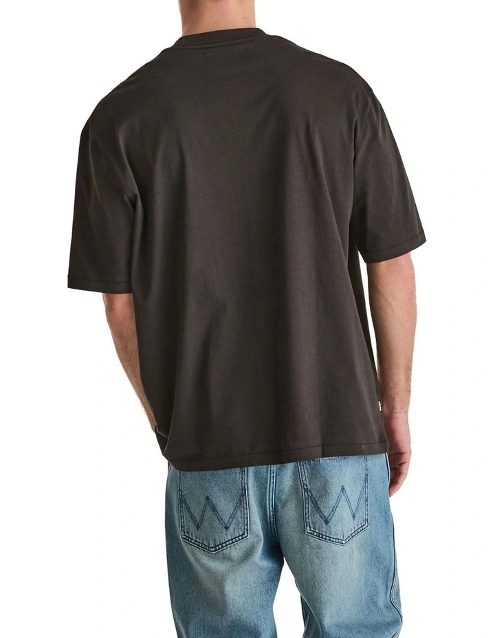Resurface Slacker Tee in Black image 2