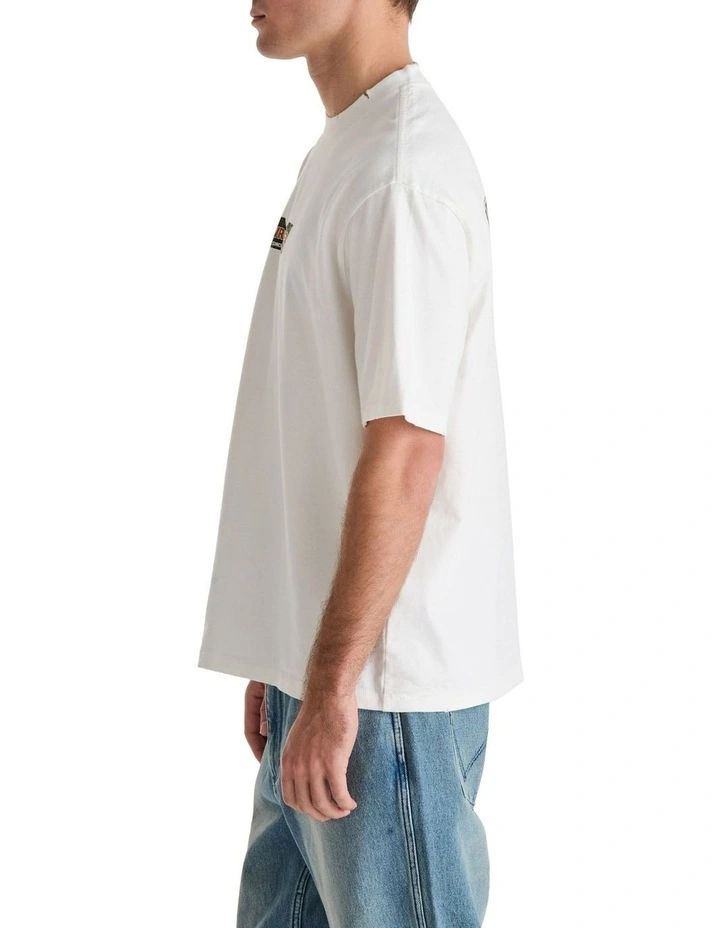Durable Slacker Tee in White image 3