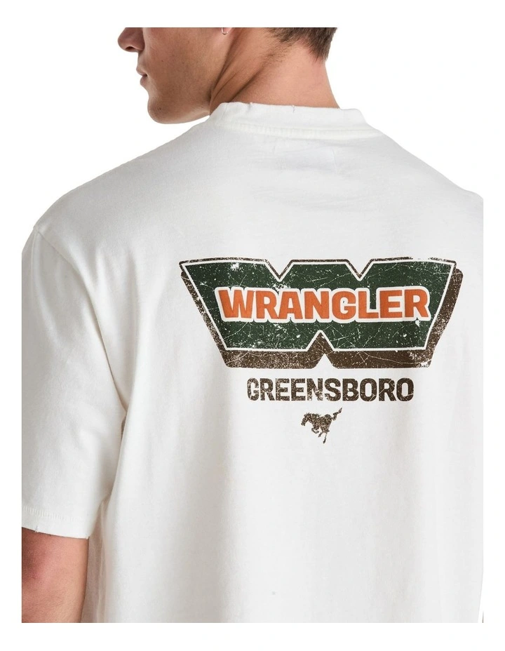 Durable Slacker Tee in White image 5