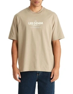 Eighty Nine Baggy Tee in Green
