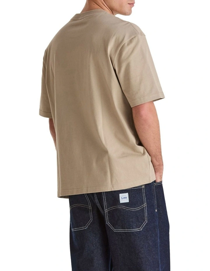 Twitch Stack Baggy Tee in Green image 2