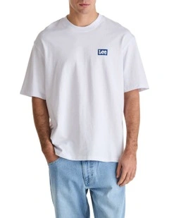 Champions Baggy Tee in White