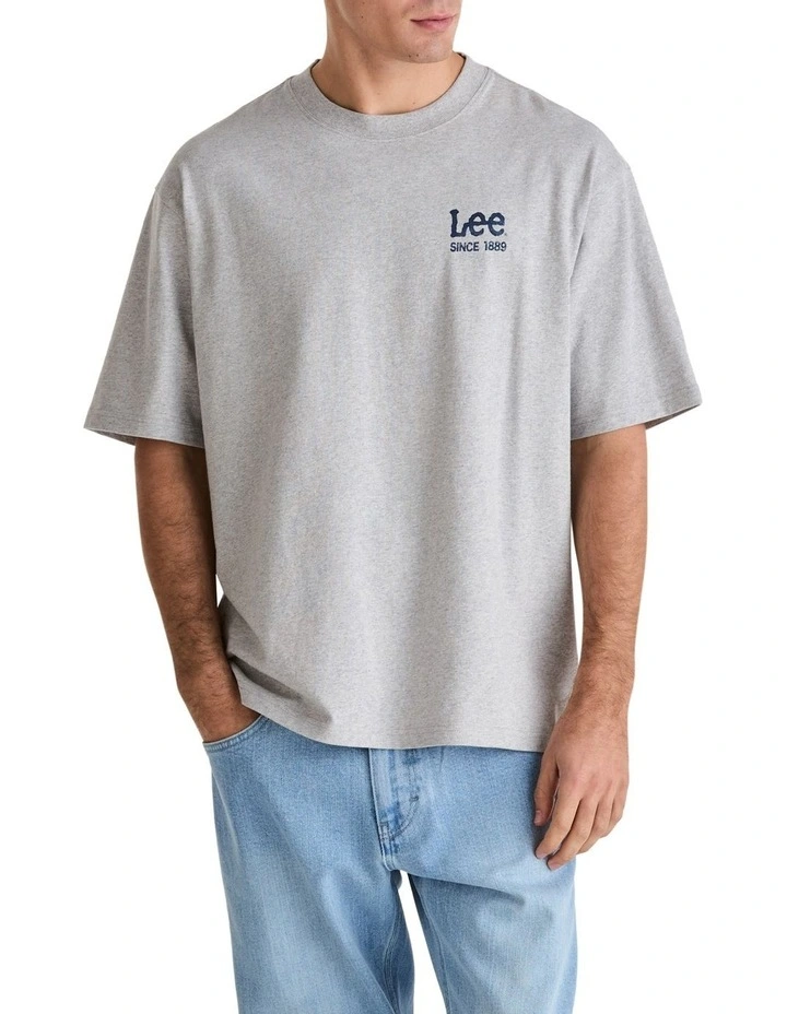 Fade Away Baggy Tee in Grey image 1