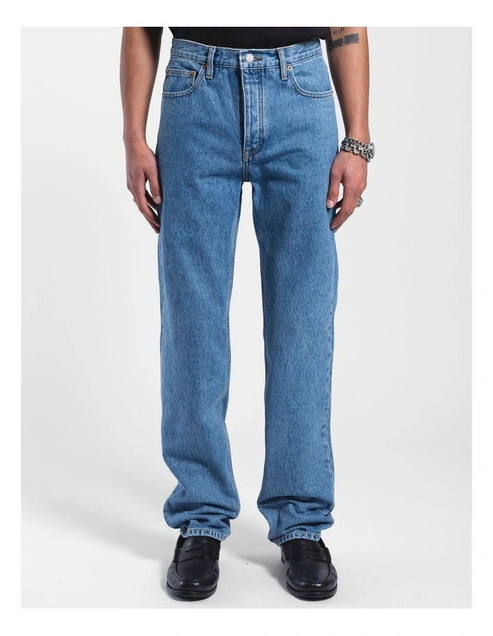 Dash Straight Jean in Stream Sky Retro image 1