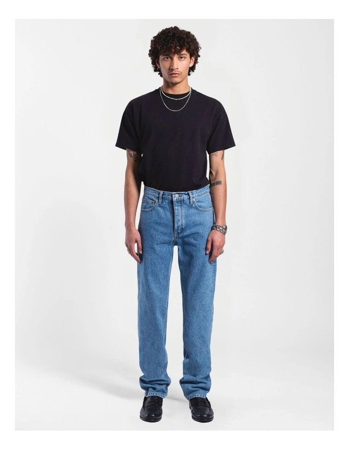 Dash Straight Jean in Stream Sky Retro image 5