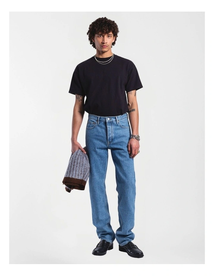 Dash Straight Jean in Stream Sky Retro image 7