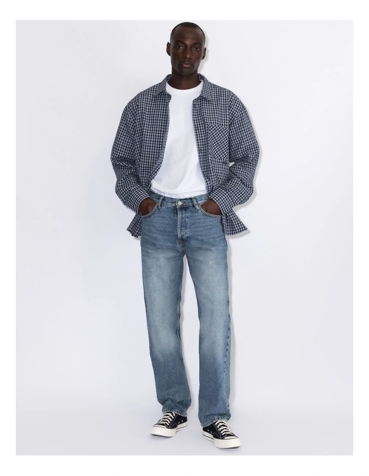 Dash Straight Jean in Stream Sky Fade image 5